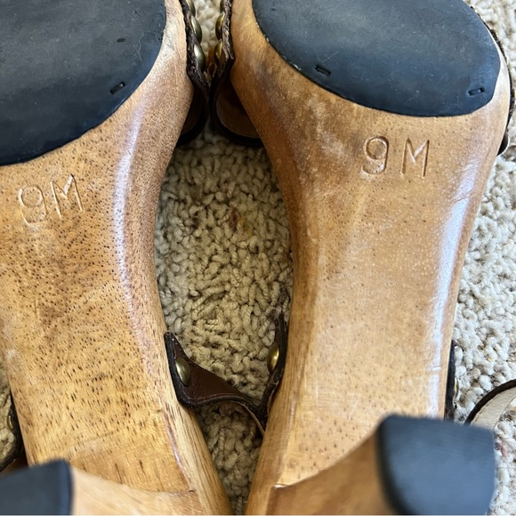 MICHAEL KORS Embellished Wood Heel Sandals - Picture 4 of 10